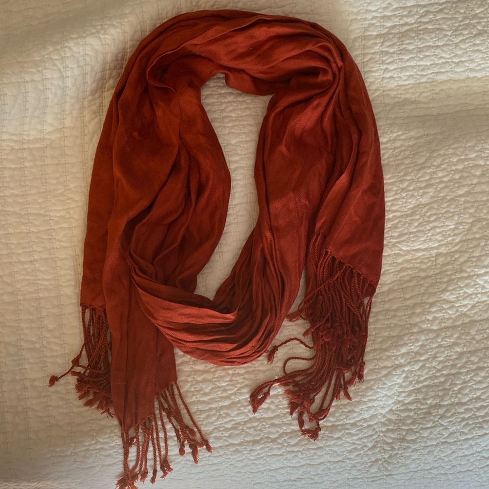 Orange Scarf